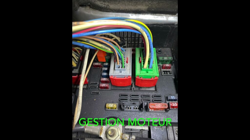 fusible Peugeot 307 2l hdi