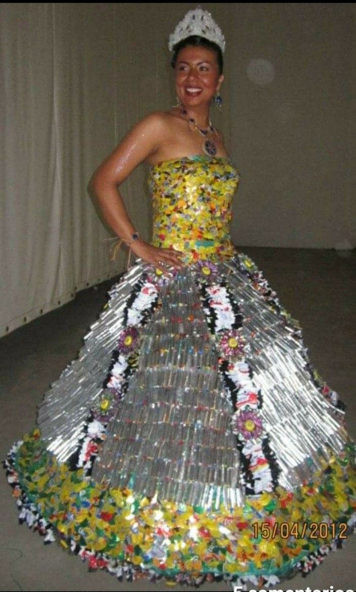 Pinterest Recycling dress