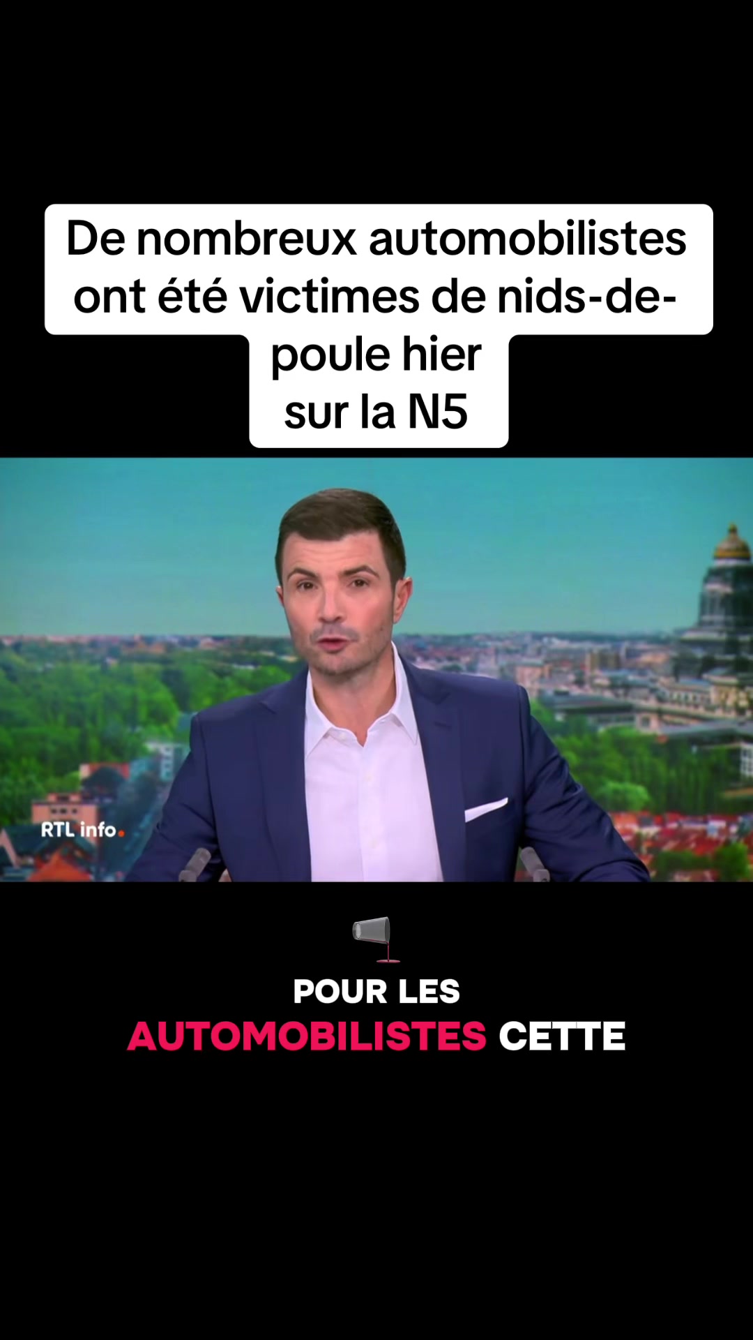 , nids-de-poules; En direct de Couvin, Sara Salamone évoque les nombreux dégâts subis par des aut