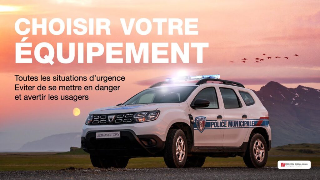 Solutions lumineuses et sonores pour la Police Municipale