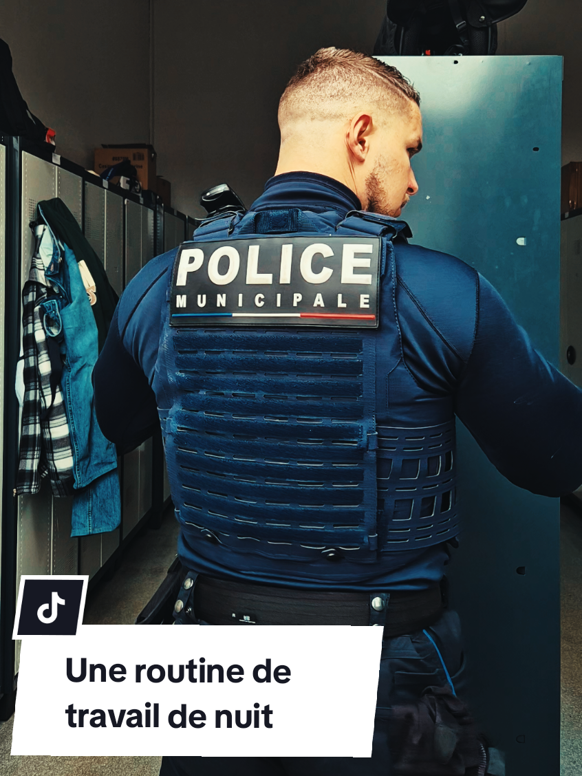 , police municipale,Ma routine de travail quand le soleil se couche. sur Tiktok