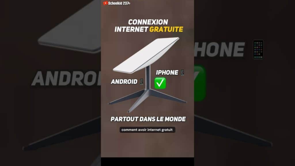 Comment Avoir internet Partout sur Android par Satellite Starlink 📡