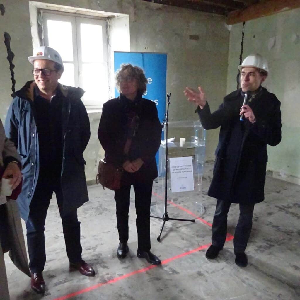, Coup d’envoi des travaux du nouveau poste de police municipale
