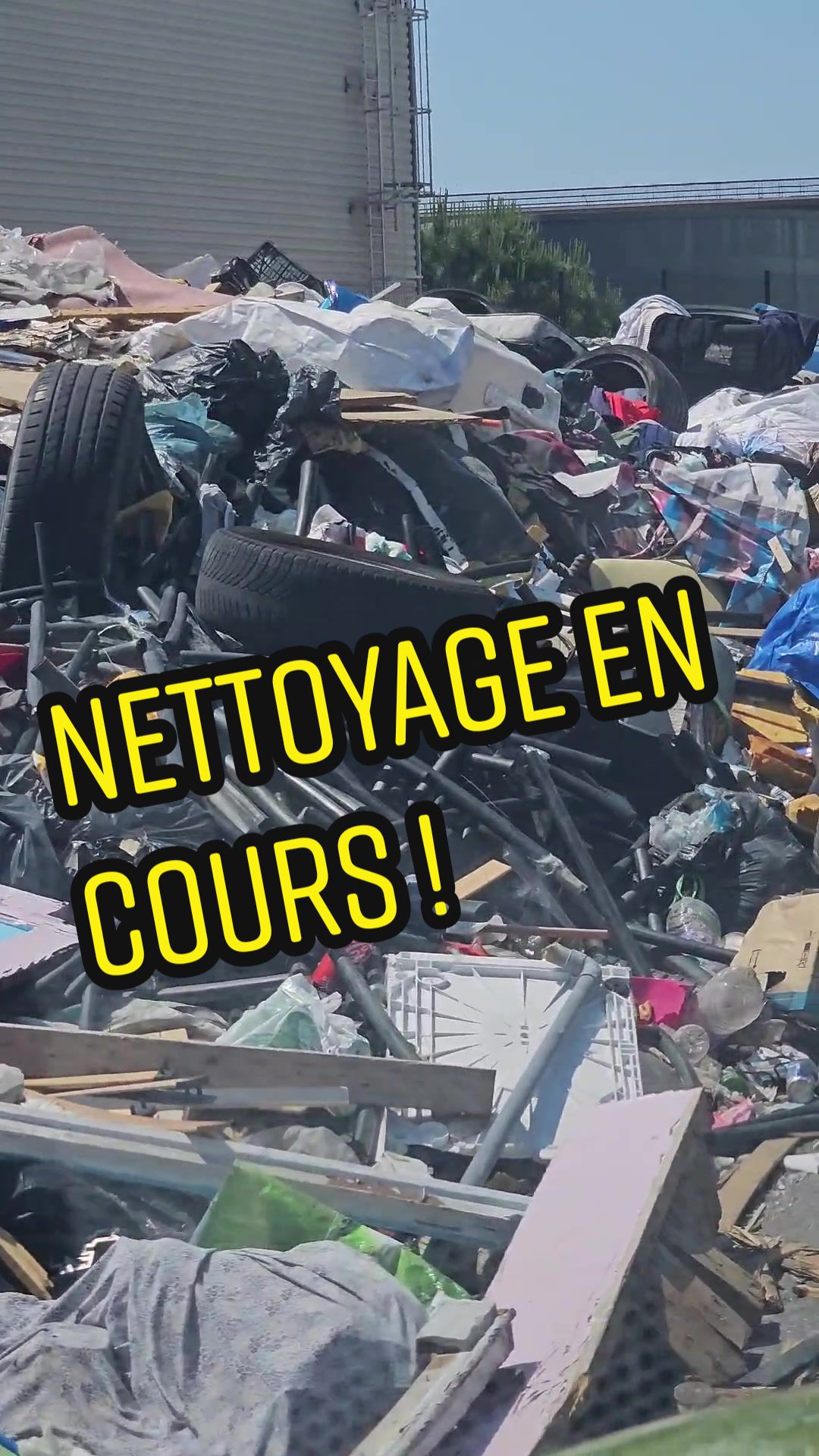 , dépôts sauvages,FORCE ET COURAGE aux équipes de la Métropole qui réalisent en ce moment le ne sur Tiktok