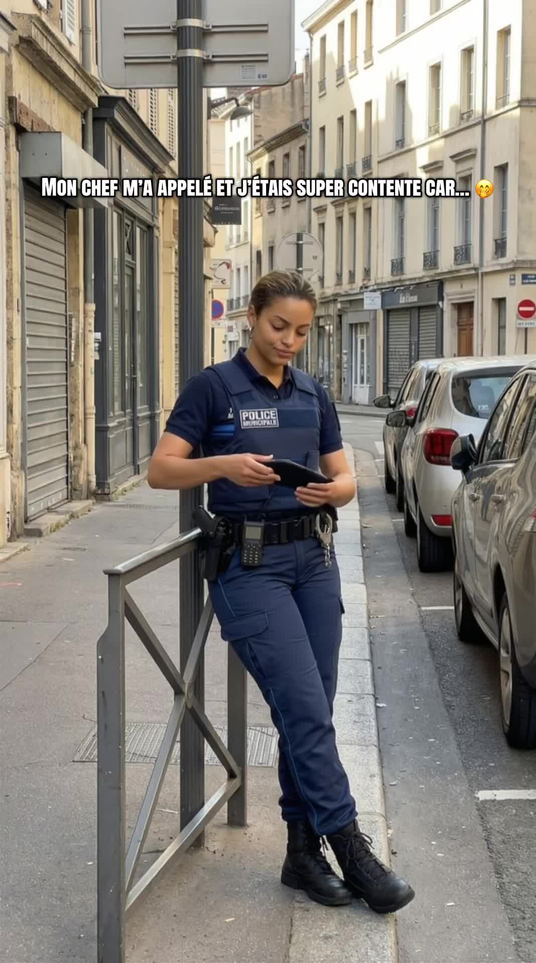, Tiktok (police municipale): Ce n’était pas prévu. Et pourtant, ça s’est imposé doucement, presque naturelle