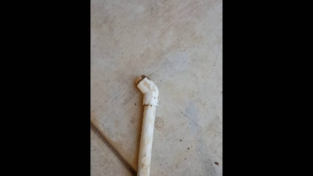 Leak detection uncovered poor workmanship.