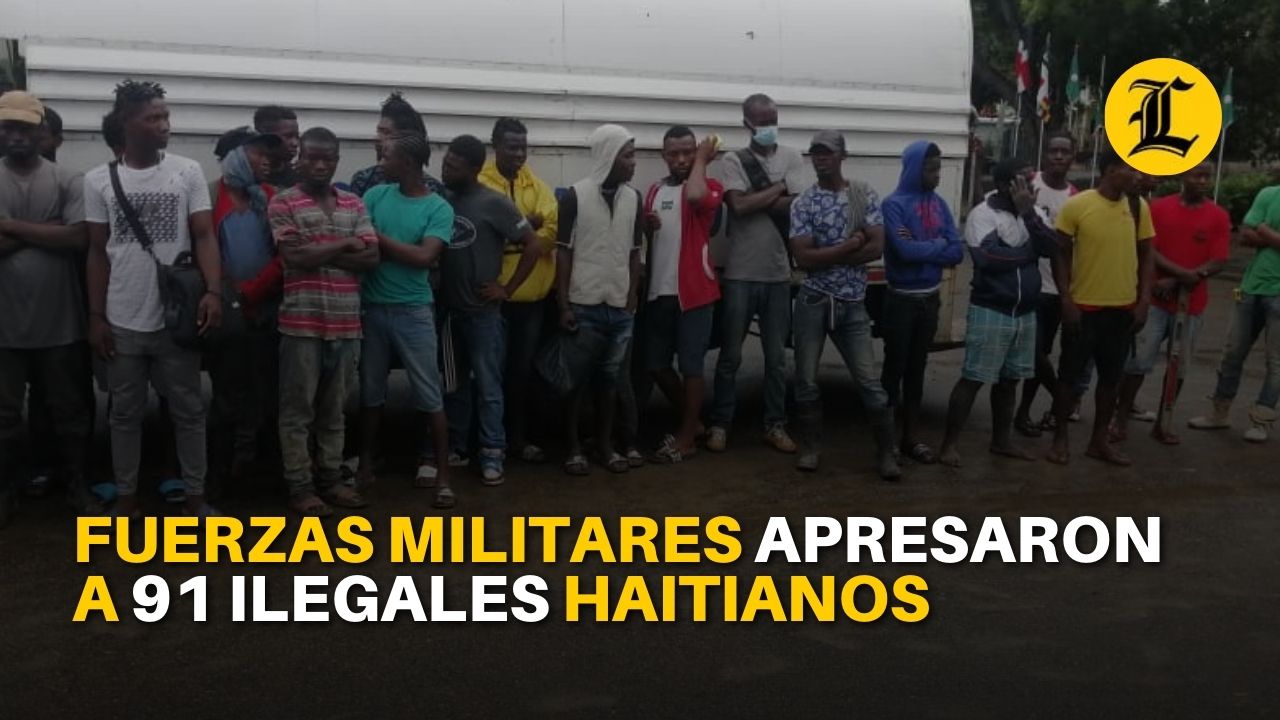 Dailymotion Fuerzas militares apresaron a 91 ilegales haitianos