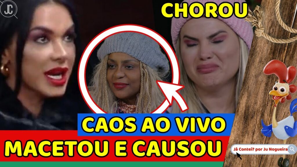 🔥Simione MACETA AO VIVO e CAOS TOMA CONTA; Kally CHORA, Black APONTA e Nadja DEFENDE; Shay EXPLICA