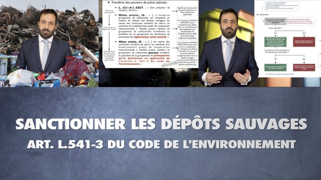 Sanctionner les dépôts sauvages