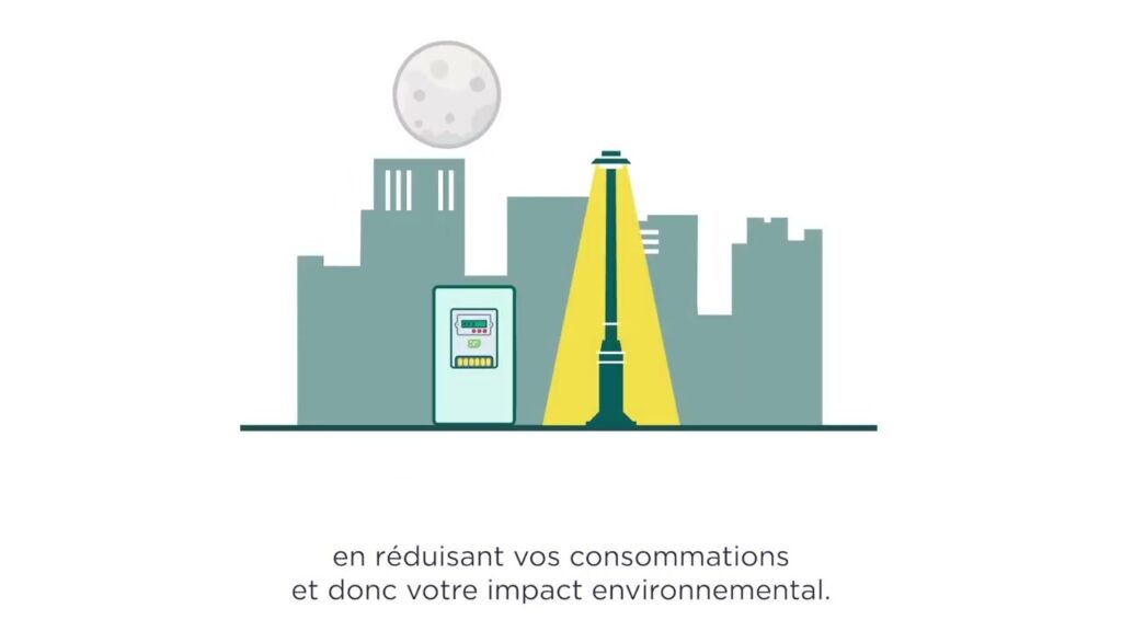 Eclairage public - objets connectés IoT