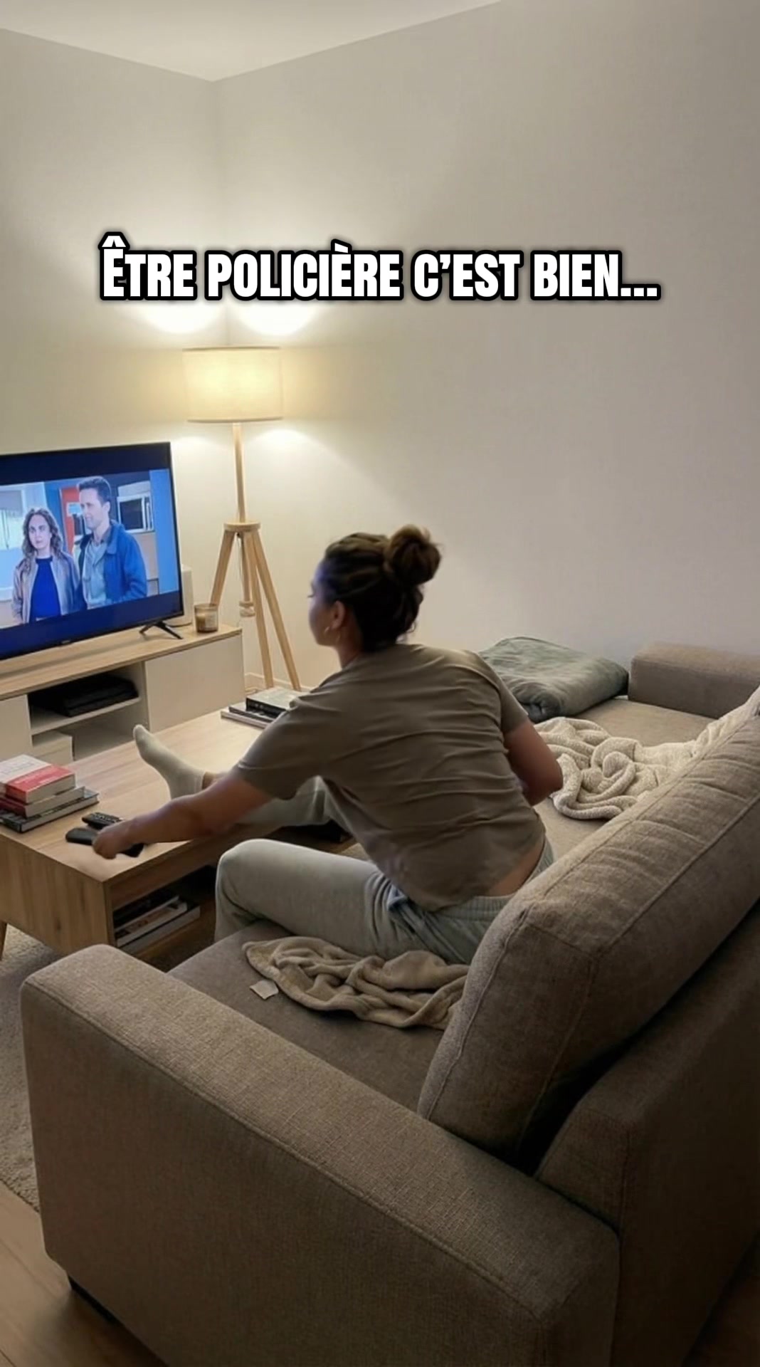 , police municipale; Seule et encore seule…