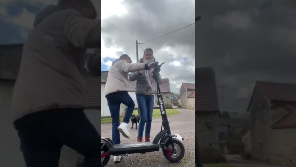 Tu as une trottinette électrique ?