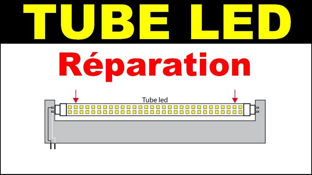 Comment réparer un tube led ampoule led projecteur electronique en panne led bulb tubelight repair