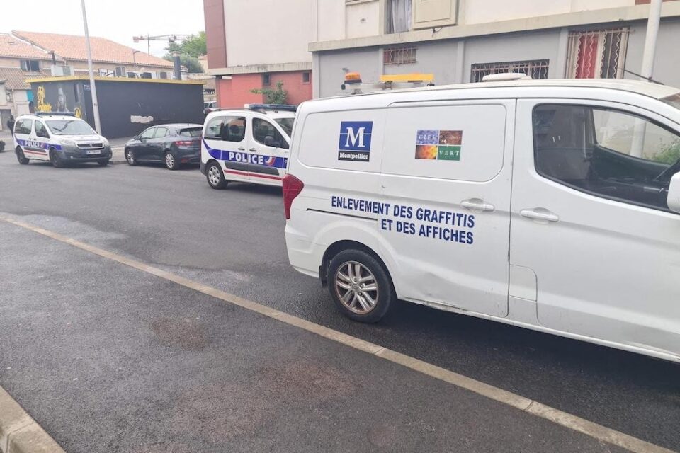 Les tags tracés sur les façades de la Cité Gély ont été enlevés