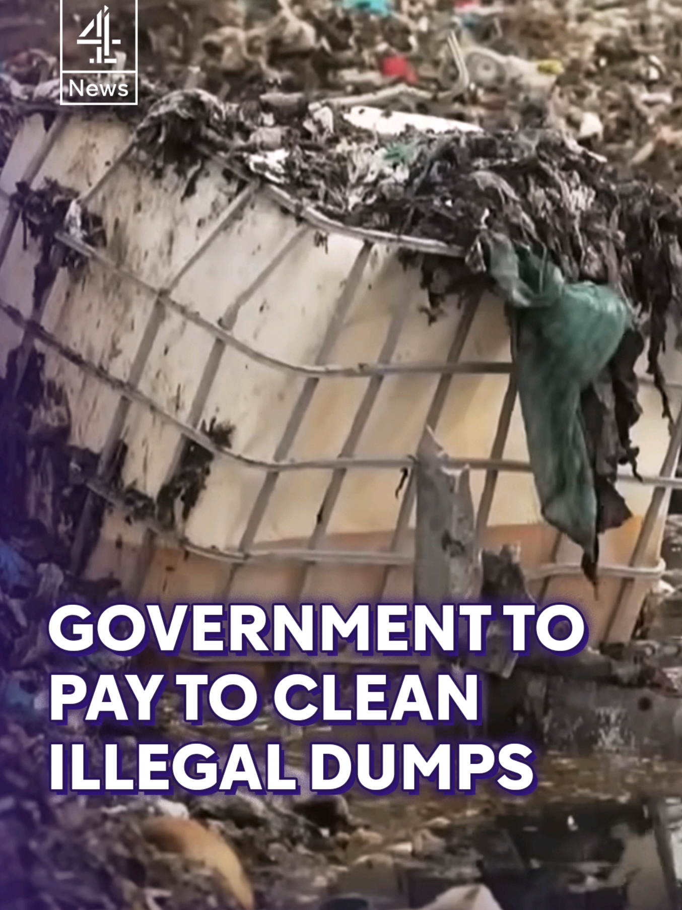 , illegal waste dumping; Le gouvernement a déclaré qu’il paierait la note pour nettoyer trois des zones du pays.