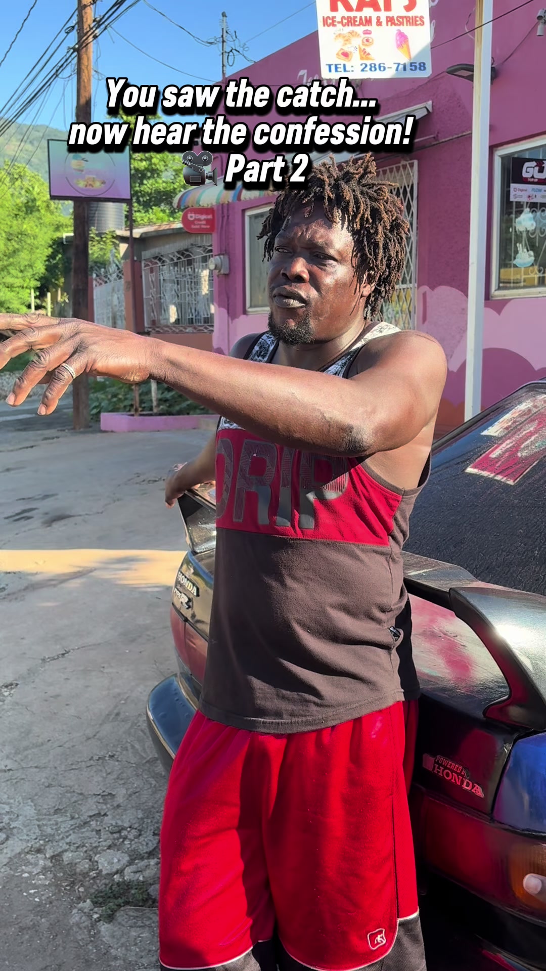 , Tiktok (illegal waste dumping): Partie 2 : Sa réaction après avoir été pris en flagrant délit ! Après avoir été surpris en train de jeter