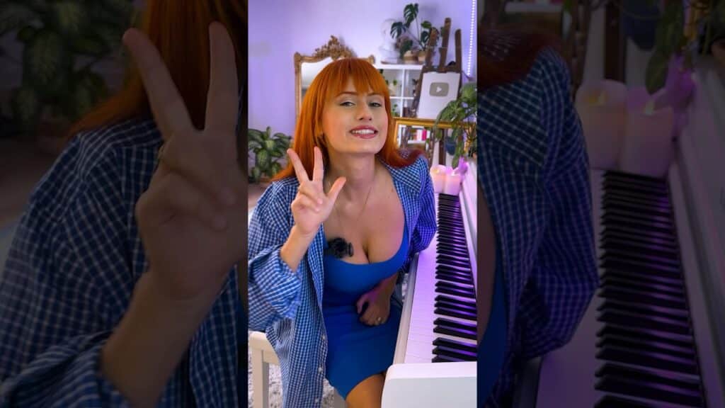 Les 3 morceaux les PLUS SIMPLE POUR DÉBUTER au piano 🤯🤍#piano #music #viral
