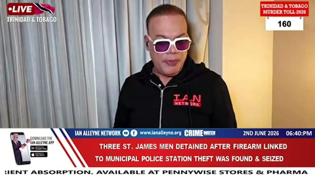 3 detained after firearm linked to San Fernando Municipal Police Station theft recovered in St James