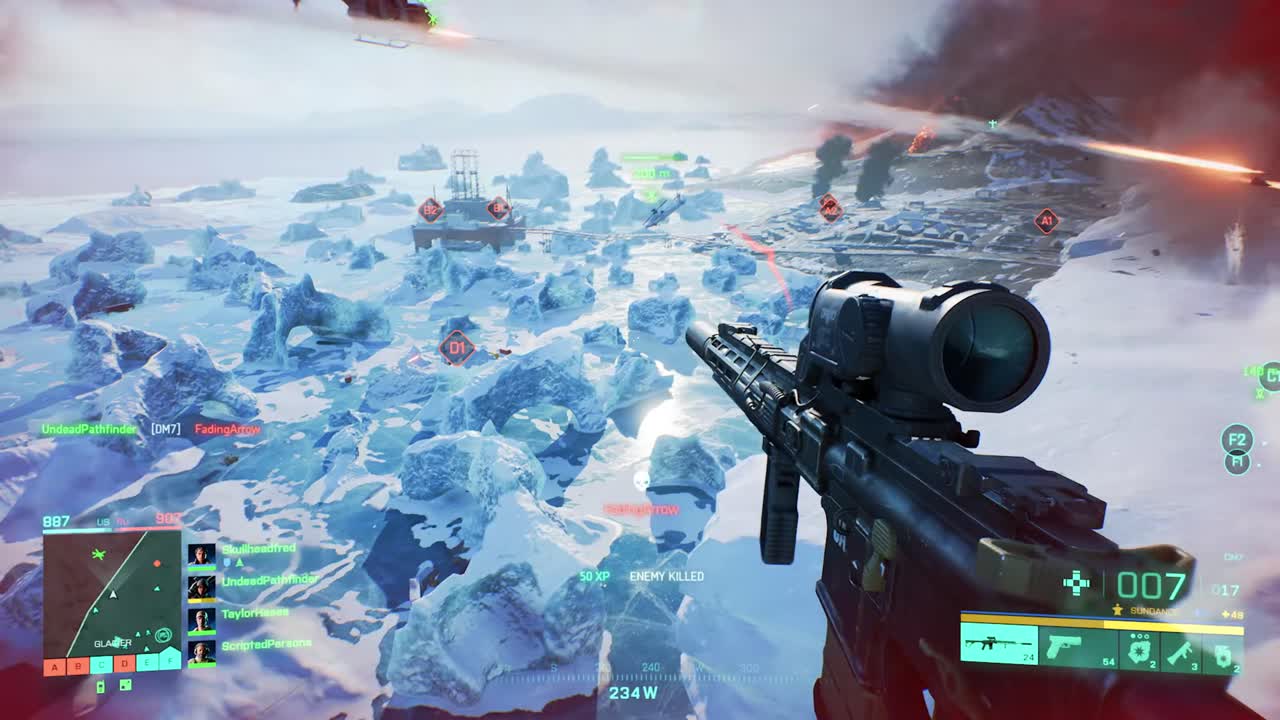 Dailymotion Battlefield 2042 : Trailer des maps Renouveau, Rupture et Décharge