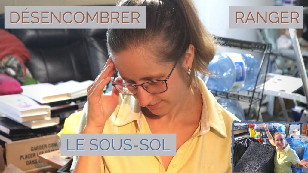 DÉSENCOMBREMENT EXTRÊME, épisode 3 : Je nettoie l'endroit le plus HONTEUX de ma maison - le SOUS-SOL