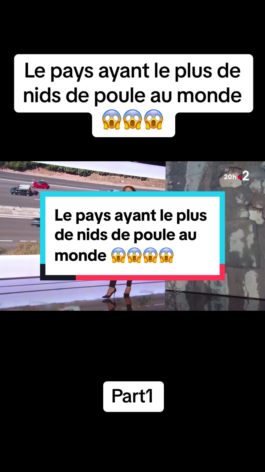 , Tiktok (nids de poules): Ce pays a battu le record mondial des nids de poule . Abonne-toi pour la suite
