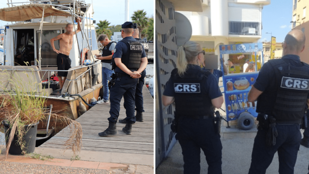 , Une importante opération de police à Agde : vendeurs ambulants ou immigration illégale… Une soixantaine de personnes ont été contrôlées cette semaine