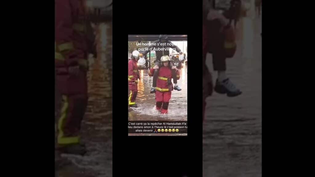 toujours aubervilliers #humour #funnymemes #memes #drole #snap #funny #inondations #aubervilliers