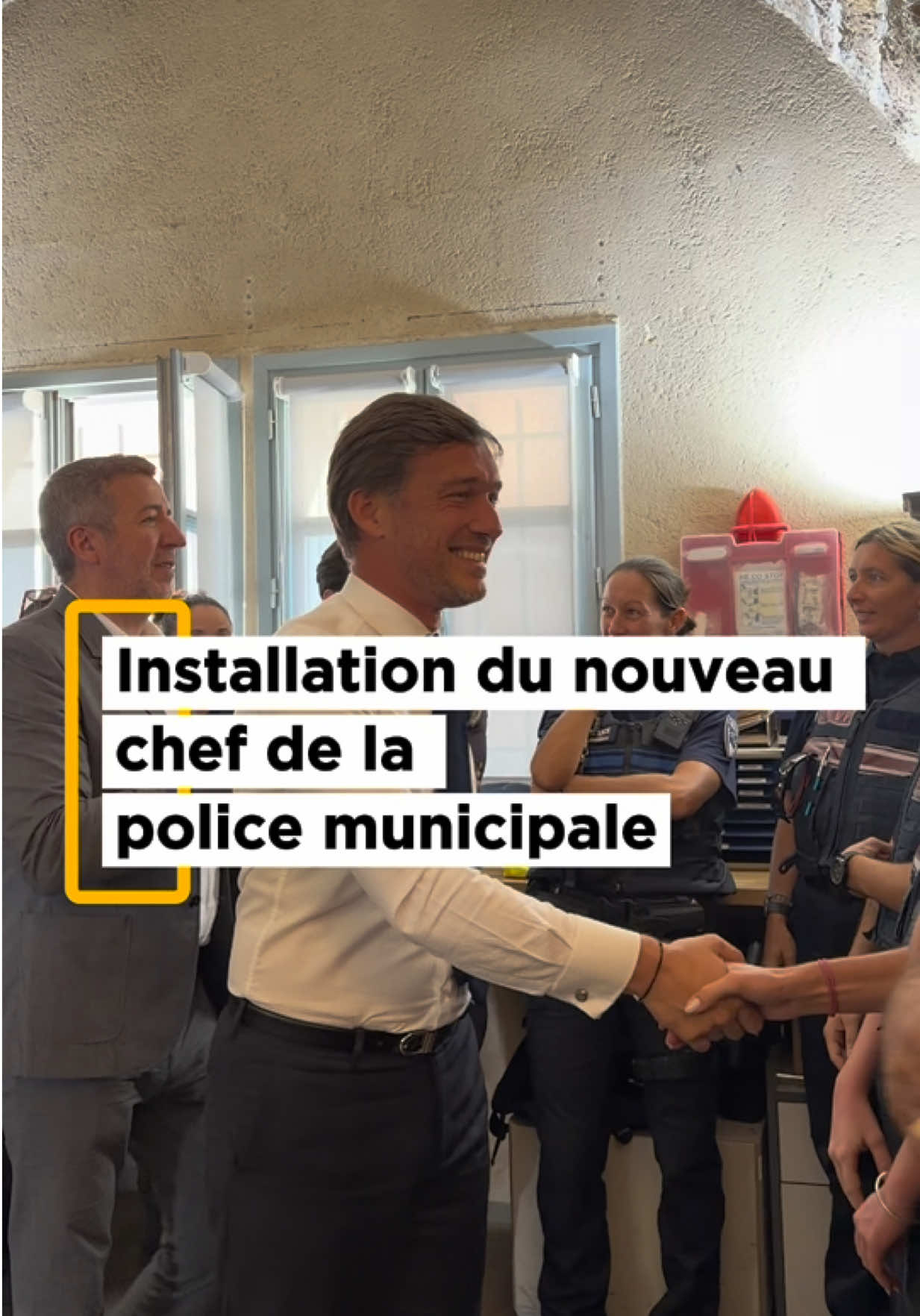 , police municipale; Bienvenue à notre nouveau chef de police municipale ! La Police municipale de C